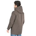 thumbnail image 3 of Trespass - Chaqueta / abrigo impermeable con capucha Modelo Edwin para hombre caballero (Caqui) Trespass UTTP307_khaki, 3 of 7