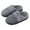 Grey, variant on Mens Slippers Thick Sole Warm Winter Slip On House Shoes Non Slip Comfortable Casual Indoor Outdoor Solid Color Mens Slipper Size 40