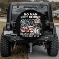 thumbnail image 5 of Lotusprinthandmade US Eagle Veteran Flag Pray For Our Veteran Spare Tire Cover Without Backup Camera Hole 6 Sizes, 5 of 8