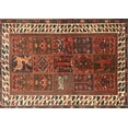 thumbnail image 1 of Ahgly Company Machine Washable Indoor Rectangle Traditional Saffron Red Area Rugs, 3' x 5', 1 of 7