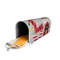 thumbnail image 5 of Fuzoiu Christmas Gnome With Love Print Decorative Waterproof Mailbox Cover,Welcome Magnetic Mailbox Cover, Post Letter Box Wrap Cover for Outdoor Decor -21x18 in, 5 of 8