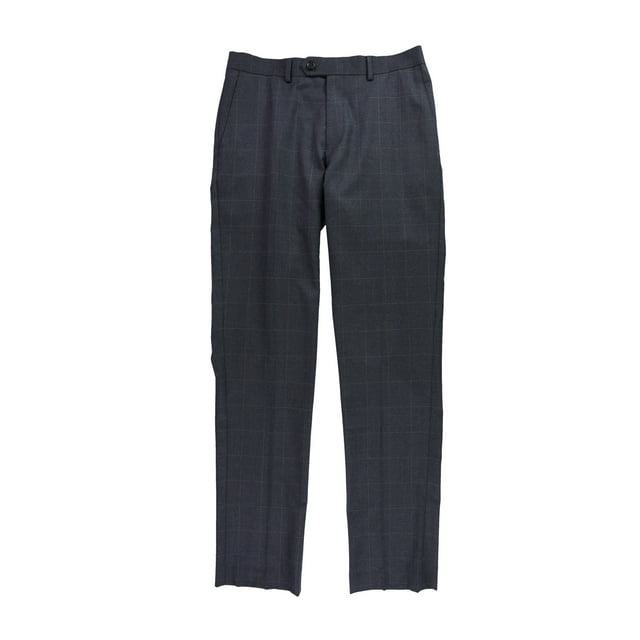 bar III Pantalon Habillé Extensible Actif pour Homme, Bleu, 34W x 34L