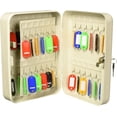 thumbnail image 1 of Caja Organizadora de Llaves 48 Pzas Adir 324 - Gabinete Metálico de Pared con Cerradura y Llaveros de Identificación de Colores, 1 of 6