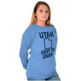 thumbnail image 4 of Utah Easy To Draw Beehive State Long Sleeve TShirt Men Women Brisco Brands L, 4 of 5