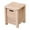 Wood, variant on deevoka Wooden Storage Stool Decor Household Small Stool for Apartment Office Indoor 30cmx30cmx25cm