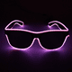 thumbnail image 1 of Gafas luminosas, lentes oscuras, gafas de luz fría, fiesta, escuela, empresa, actuación, accesorios de animación, 1 of 4