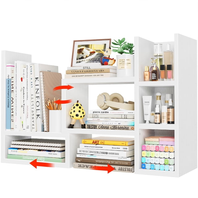 Estante organizador de escritorio NUTIKAS, blanco