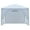 White, variant on IVV Canopy 10'x10' Pop Up Commercial Instant Gazebo Tent, Fully Waterproof, Outdoor Party Canopies with 4 Removable Sidewalls (Black)