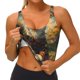 thumbnail image 3 of Balery Forest Maple Leaf Husky Sujetadores deportivos con espalda cruzada para mujer, acolchados, sin costuras, de alto impacto, ideales para yoga, gimnasio, entrenamiento y fitness.-Large, 3 of 8