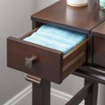 thumbnail image 3 of Marcy Walnut Vanity Set, 3 of 9