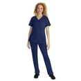 thumbnail image 3 of Healing Hands Purple Label Women's Tamara Pant 's Three Pocket Scrub Pant - X-Large,Navy, 3 of 6