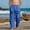 A400 Blue, variant on Kids Unisex Cotton Joggers Sad Eyes Print Relaxed Fit Sweatpants Elastic Waist Casual Bottoms for Daily Wear, 4-13Y