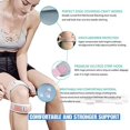 thumbnail image 4 of Jinsinto 2 Pack Knee Strap, Pain Relief，3D Silicone Adjustable Stabilizer for Running,Hiking,Basketball,Riding, Pink, 4 of 4