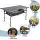 thumbnail image 5 of Mesa de camping portátil Ablazer de 55 x 21,5 pulgadas, ajustable de 58 a 80 cm, 5 of 7