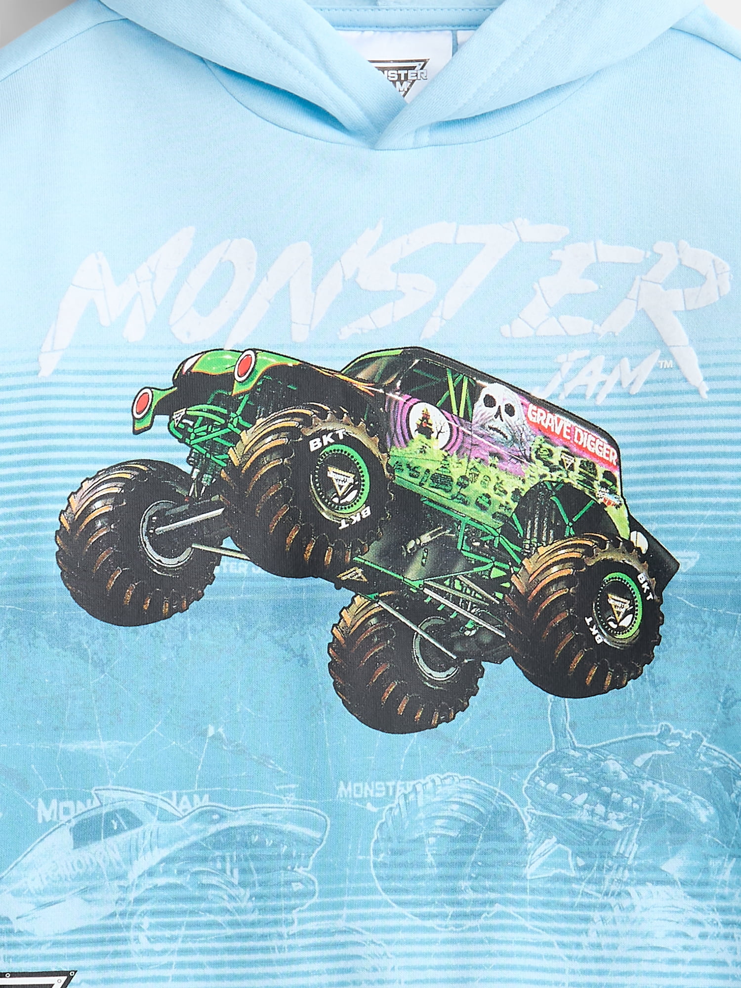 Monster Jam Boys Fleece Hoodie, Sizes 4-18