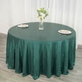 thumbnail image 2 of BalsaCircle 120" Sequin Round Tablecloth Hunter Green, 2 of 8