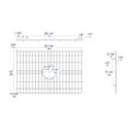 thumbnail image 5 of ALFI ABGR27 Grille en Acier Inoxydable pour ABF2718UD, 5 of 5