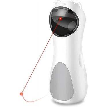 QiShi Automatic Cat Laser Toy, Random Moving Interactive Laser Toy, Cat Red Dot Exercising Toy
