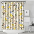 thumbnail image 2 of Waterproof Pioneer Shower Curtain 72x84 Inch Polyester Unique Cute Floral Shower Curtain for Bathroom Hotel Home Decor with 12 Plastic Hooks, 2 of 5