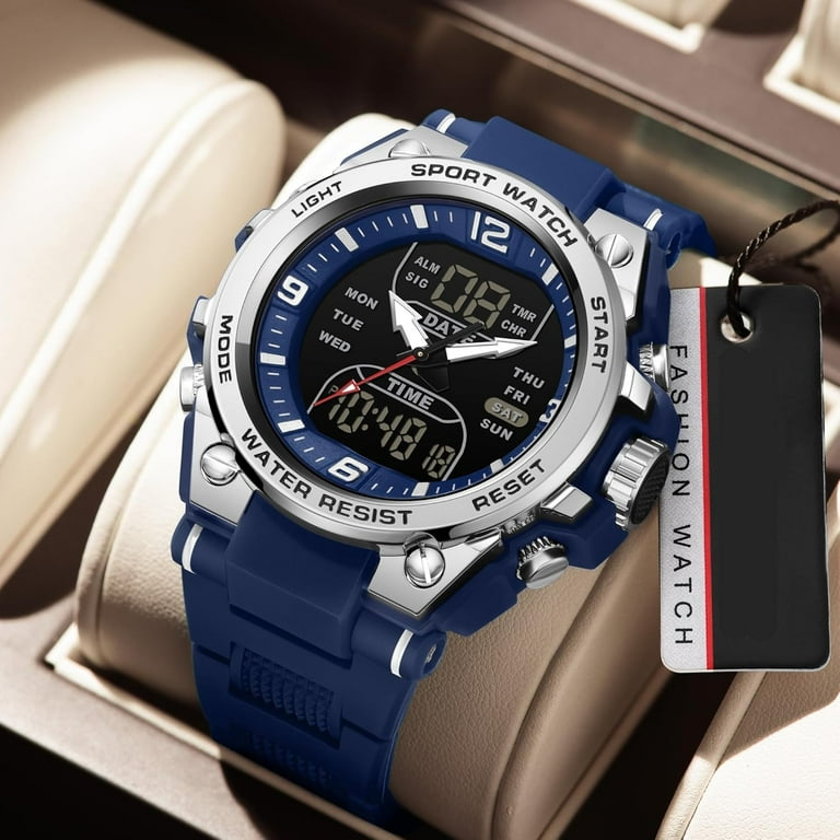 XIANGYANG Men's Watch Sport Waterproof Military Watches Outdoor