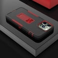 thumbnail image 5 of Allytech Case for iPhone 14 Pro 5G (6.1 inch) 2022 Released, Hard PC and Soft TPU Inner Shockproof Anti-Scratch Built-in Kickstand Case for iPhone 14 Pro 2022, Red+Black, 5 of 5