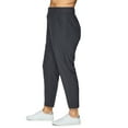 thumbnail image 5 of RBX Active Women's Plus Size Ribbed Side Woven Ankle Pant With Pockets, 5 of 5