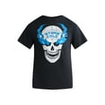 thumbnail image 6 of WWE Men's and Big Men's Stone Cold Blue Smoke Skull Graphic Tee, Sizes S-3XL, 6 of 6