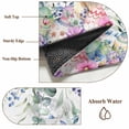 thumbnail image 2 of Bunny Easter Area Rug 4x6 Washable Rug Non Slip Spring Floral Eggs Eucalyptus Leaves Weeping Large Area Rug Indoor Floor Carpet for Entryway Bedroom Kitchen Living Room Home Office Dining Room, 2 of 7