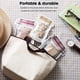 thumbnail image 4 of Paquete de 25: 5 grandes, 10 medianas, 5 pequeñas, 5 largas - Bolsa de sellado para alimentos Mason Jar Jam Cup Adepaton Hérmeticos y Refractarios, 4 of 7