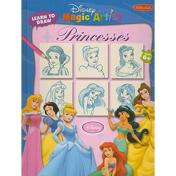Pre-Owned Learn to Draw Disney Princesses (Library Binding) 1936309238 9781936309238