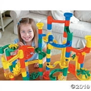 MindWare STEM Marble Run Kit, 120+ Piece Engineering Toy with Over 20 Marbles