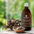thumbnail image 4 of USDA Certified Organic Castor Oil, 100% Pure Cold-Pressed Virgin Oil, Unrefined, Glass Bottle, for Skin, Hair and Eyelashes, 4 of 7