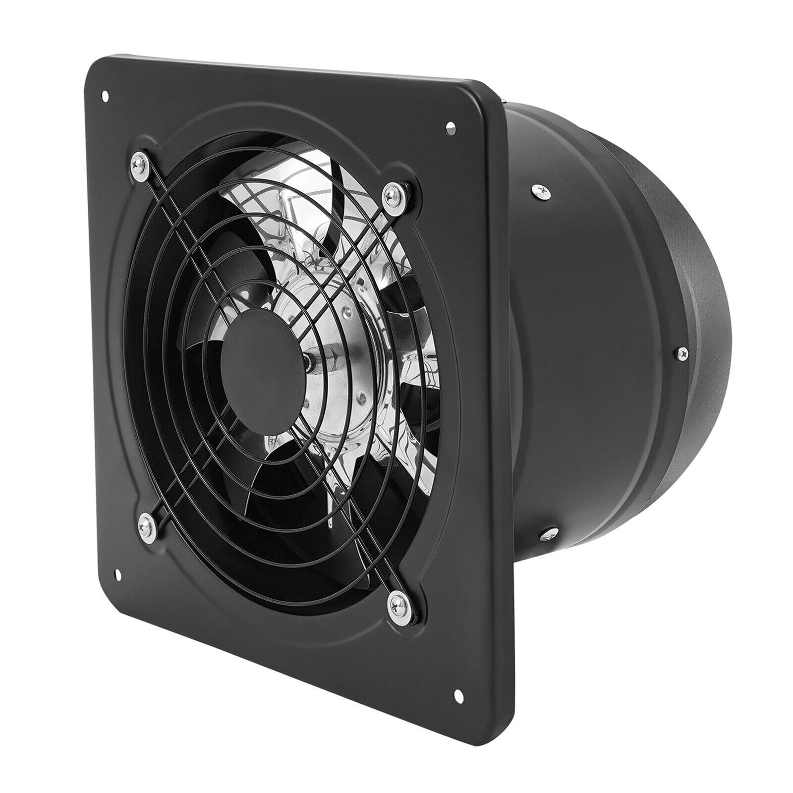 10 Inch Wall Mounted Garage Exhaust Fan, 1000 CFM Wall Exhaust Fan with Backdraft Damper, for Kitchen, Industrial Ventilation, Shop, Chicken Coop