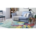 thumbnail image 3 of Liora Manne Riviera Tropical Indoor Outdoor Area Rug, Ocean View, 5' x 7'6", 3 of 6