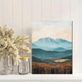 thumbnail image 2 of Blue Mountains Landscape Canvas Print/Wall Art， Suitable for Living Room， Bedroom， Office， Hotel， and Gallery Decoration., 2 of 8