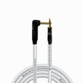 thumbnail image 1 of Coluber Cable - Right Angle 1/4" TS to 3.5 TRS Male - Pro Audio Connector, 1 of 7