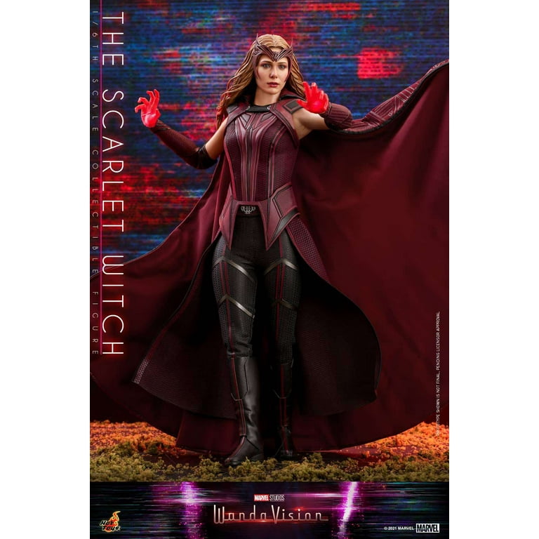 The Scarlet Witch Figure Wandavision Hot Toys TMS036 The Scarlet Witch Figure Wandavision Hot Toys TMS036