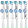 thumbnail image 1 of xianlin-Replacement Toothbrush Heads for Oral b Non-iO Toothbrush, Professional Brush Heads Refill Compatible with Oral b Pro 9000/8000/ ... /500,/300/... Genius and Smart, 2Type,12Pack, 1 of 4