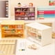 thumbnail image 5 of Dinheiro Organizador de Escritorio, Cajones de Almacenamiento Apilables con 6 Compartimentos, para Almacenamiento de Escritorio, Almacenamiento de Maquillaje, 17,5*11*9,5 cm, 5 of 5