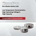thumbnail image 6 of Camelion AG13 / 357 / LR44 1.5V Alkaline Battery in Tray of 50, 6 of 6