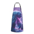 thumbnail image 2 of Lsque Mystical White gorilla Jungle Waterproof Apron Chef Aprons for Men Heavy Duty Chemical Work Apron Extra Long Grilling Aprons with Adjustable Bib Apron, 2 of 9