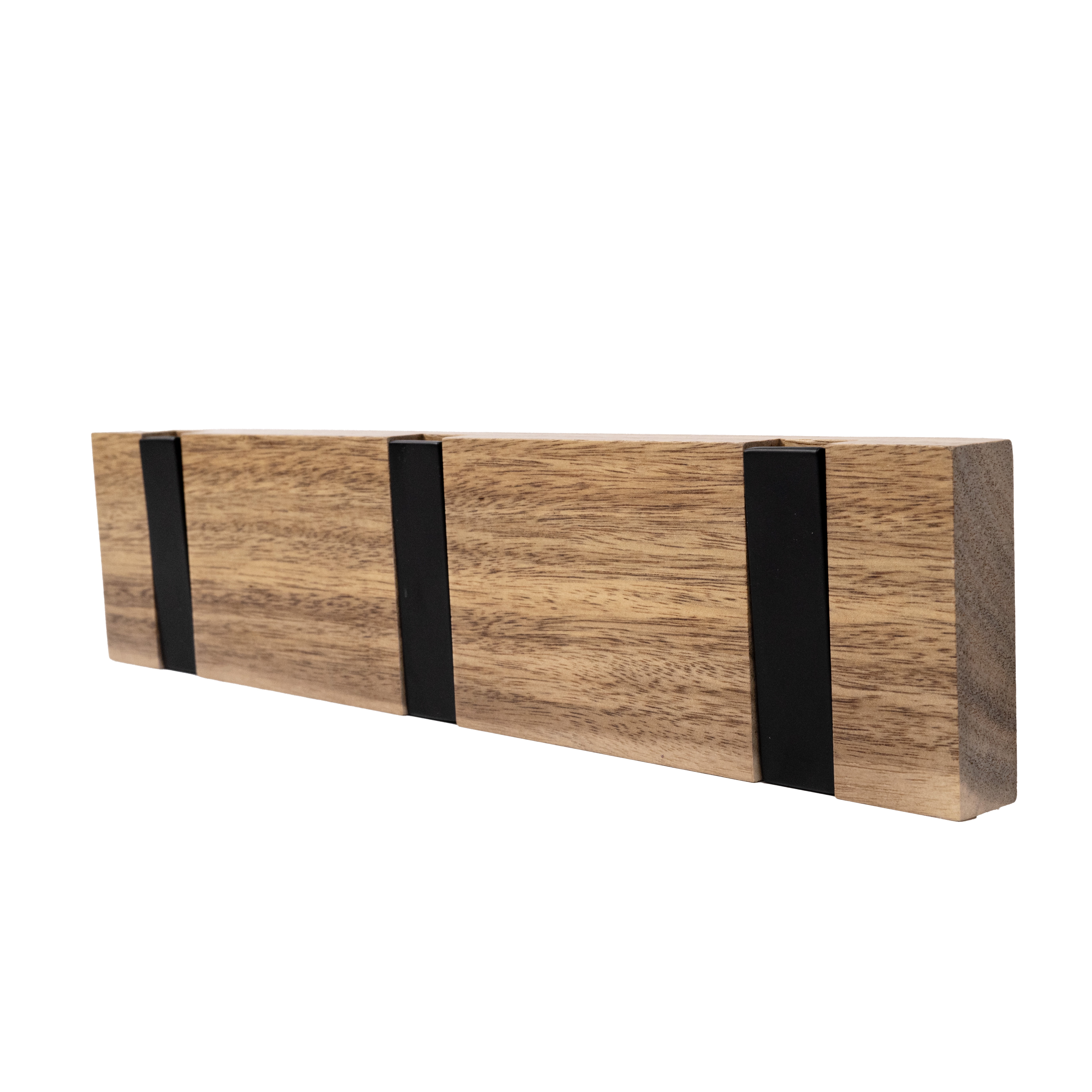 Mainstays 12" 3 Hook Collapsible Wood & Metal Hookboard