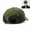 Green, variant on Canvas Baseball Cap with Attached Goggle Sunglasses, Baseball Hat with Goggles, Pilot Style Hat, Durable Materials Multiple Wearing Style