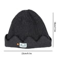 thumbnail image 1 of Gorro cálido de invierno, gorro de punto octogonal de color, gorro de punto octogonal con puños, gorro de punto octogonal de confiabilidad excepcional, 1 of 6