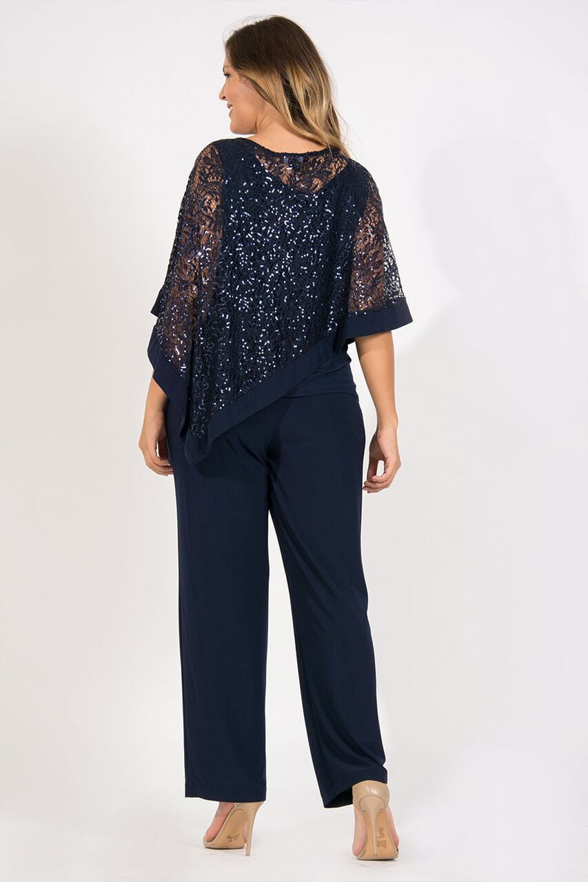 plus size prom pantsuit