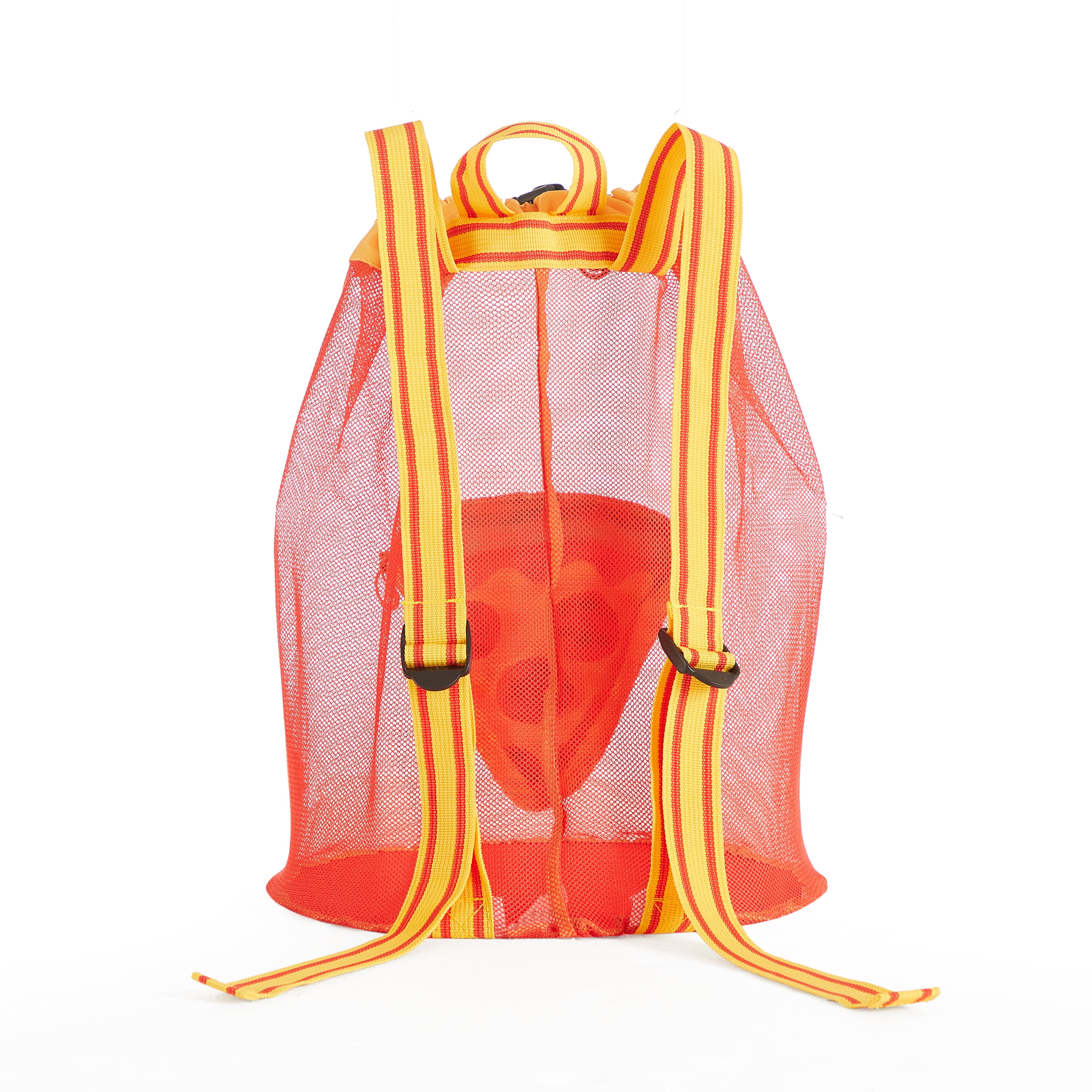 Sunshine Squad Pizza Beach Convertible Mesh Backpack