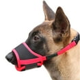 thumbnail image 1 of pitrice Adjustable Dog Muzzle Nylon Soft Muzzle Anti-Biting Barking Secure Mesh Breathable Pets Mouth Cover for Small Medium Large Dogs No.6, 1 of 6