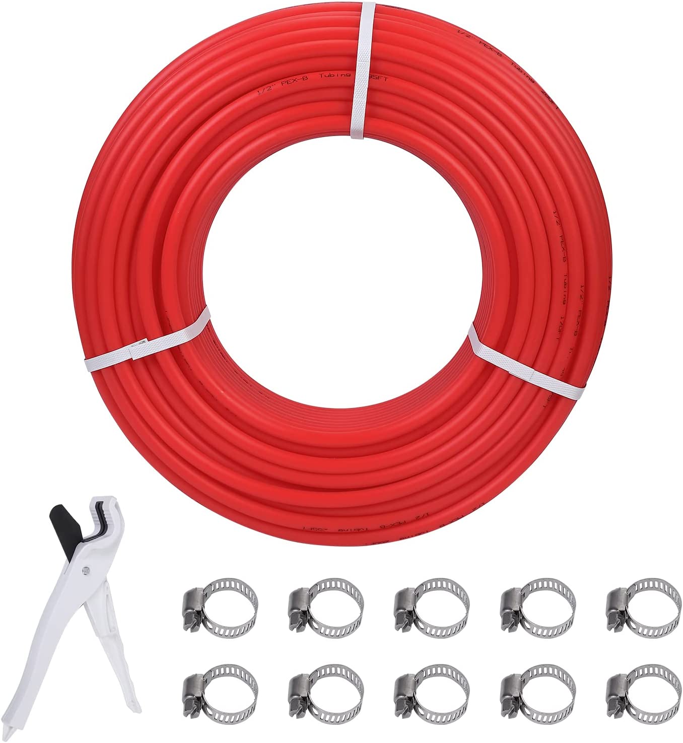 1/2" X 1000ft PEX-AL-PEX Tubing For Radiant Heating Systems – 150 PSI, Bulk Roll