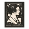 thumbnail image 3 of Artery8 Richard Roland Holst Woman Stained Glass Sketch Portrait Framed Wall Art Print Home Décor A4, 3 of 4