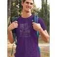 thumbnail image 2 of Forest Camping Nature Lineart T-Shirt Men -Image by Shutterstock, Male 4X-Large, 2 of 4